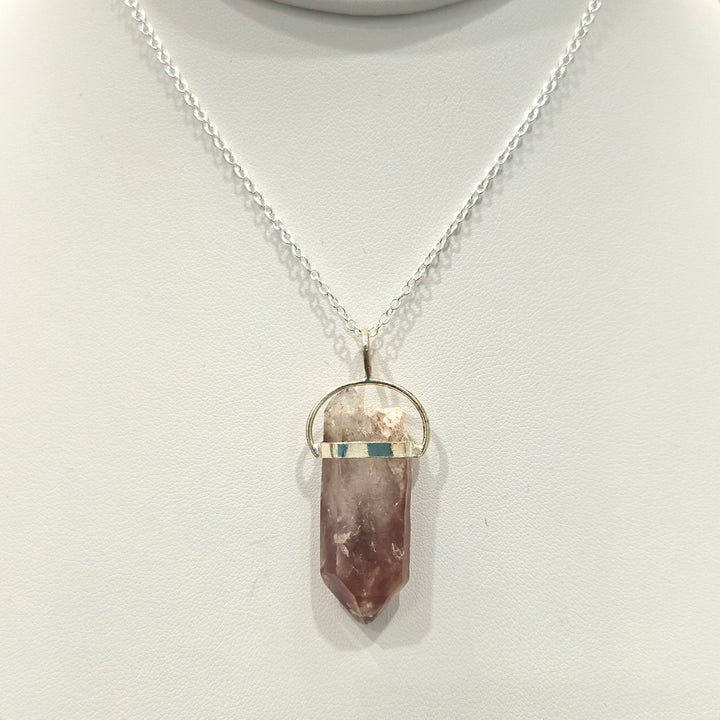 Lithium Quartz Sterling Silver Pendant