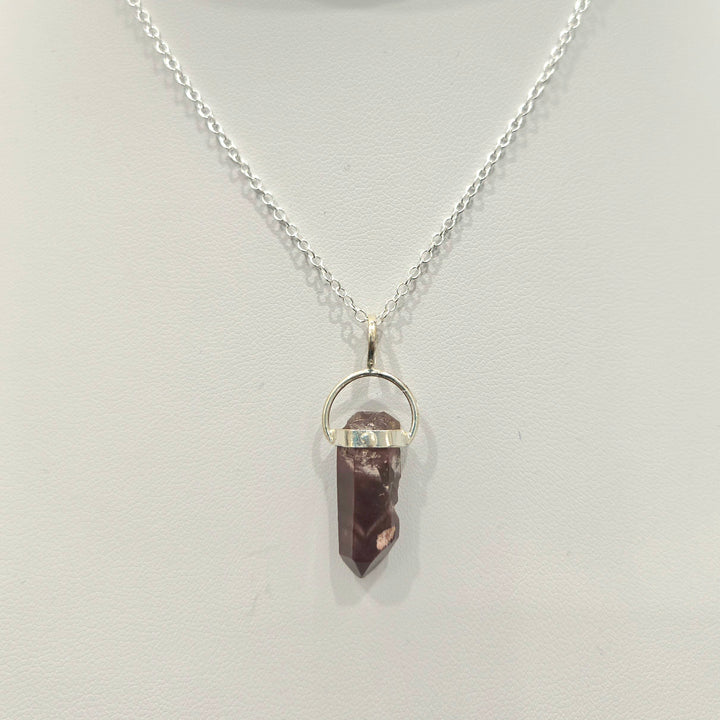 Lithium Quartz Sterling Silver Pendant