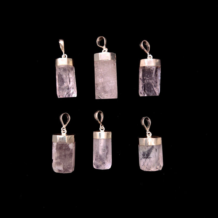 Morganite Sterling Silver Pendant