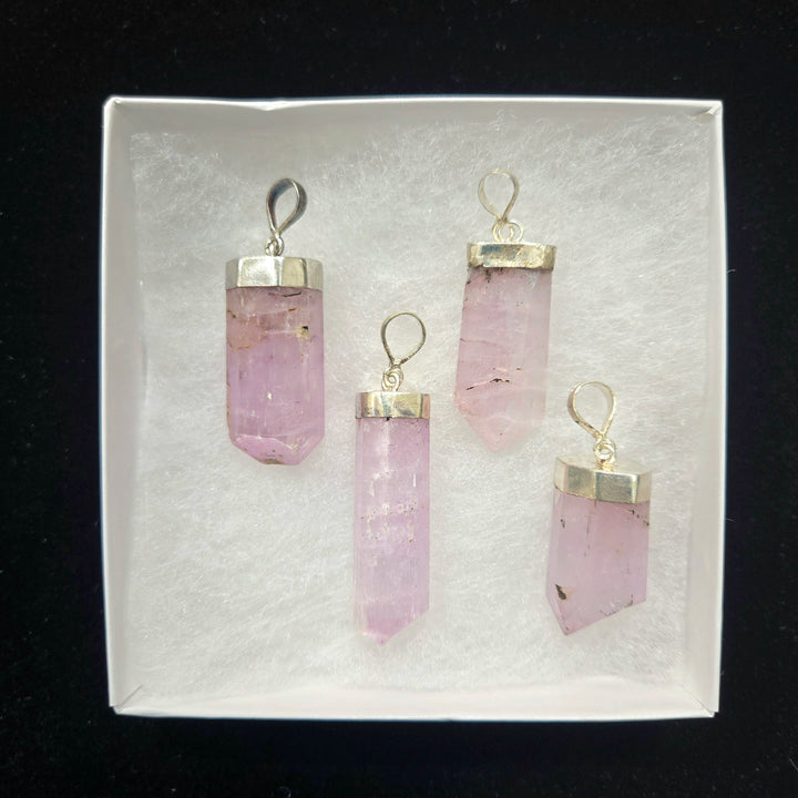 kunzite Sterling Silver Pendant