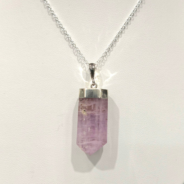 kunzite Sterling Silver Pendant