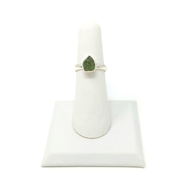 925 Moldavite Sterling Silver-Rough - The Harmony Store