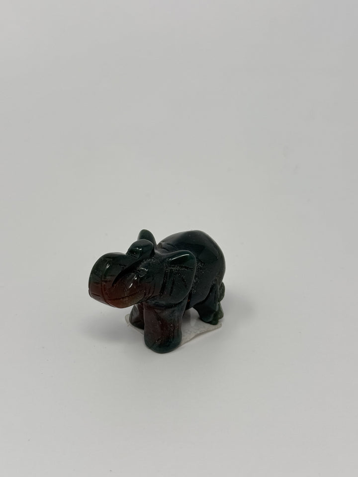 Blood Stone Elephant 2"