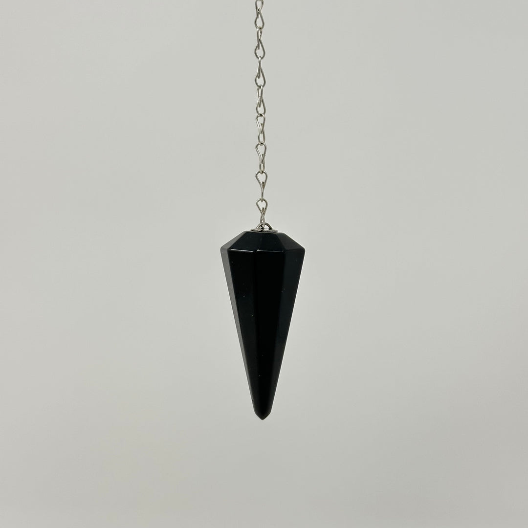Premium Pendulums-Black Obsidian : 1" - The Harmony Store Crystal Shop Miami
