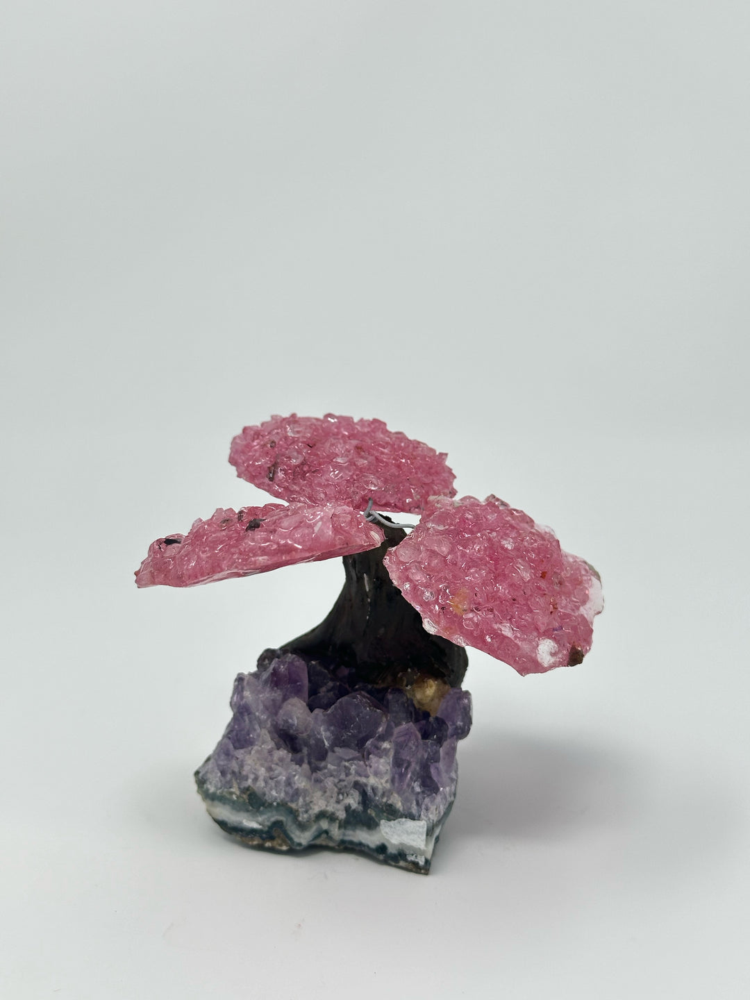 Rose Quartz Gemstone Tree