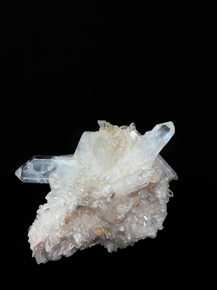 Pink Lemurian Quartz Cluster