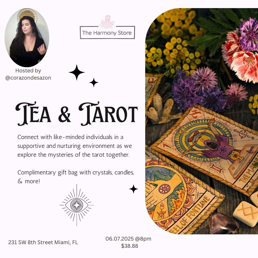 Tea & Tarot Workshop 06.07.2025