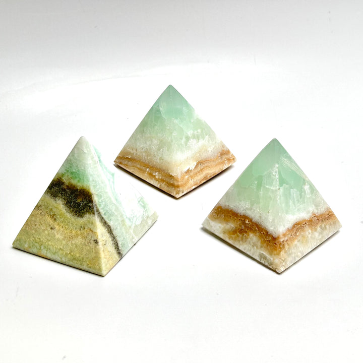 Caribbean Calcite Pyramid - The Harmony Store