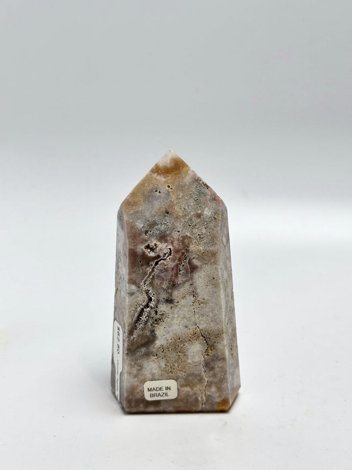 Flower Agate Tower from Brazil