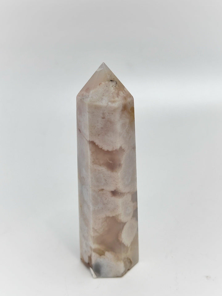 Flower Agate Tower from Brazil