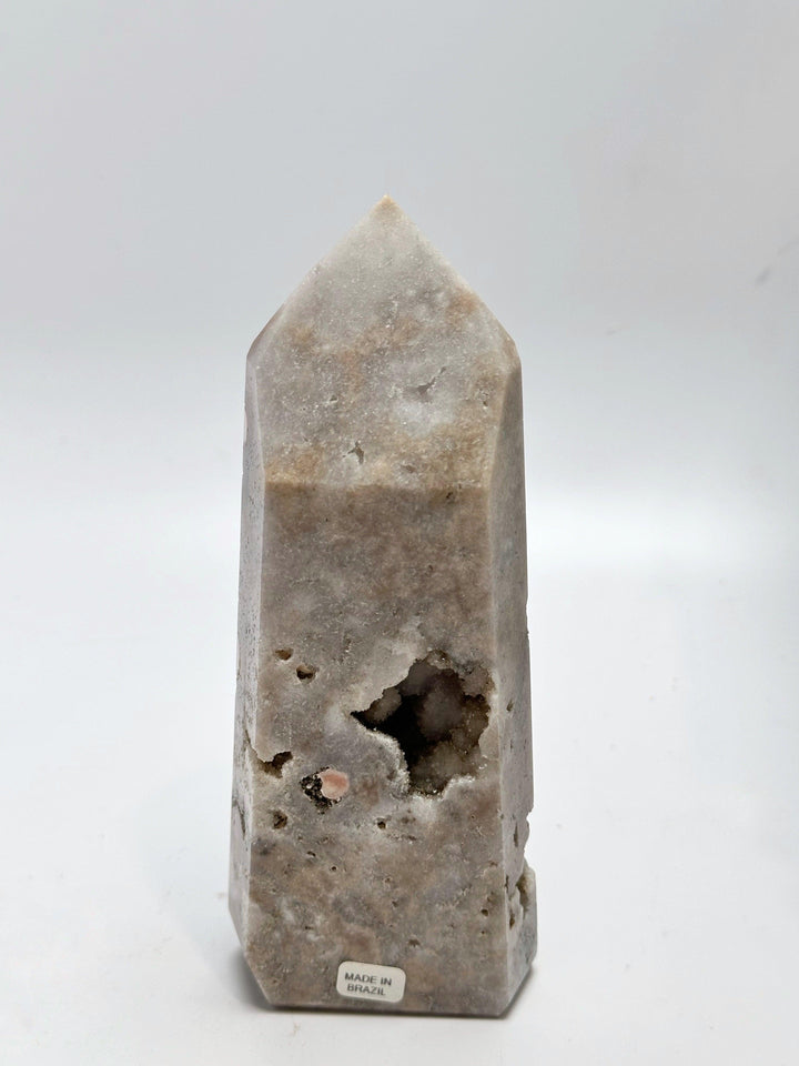 Flower Agate Tower from Brazil