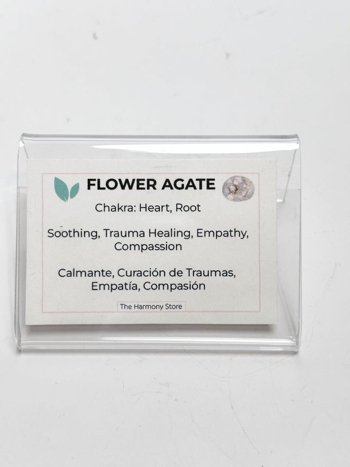 Flower Agate Tower from Brazil - The Harmony Store