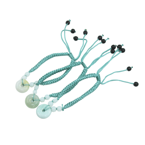 Jade Circle Bracelet Green - The Harmony Store
