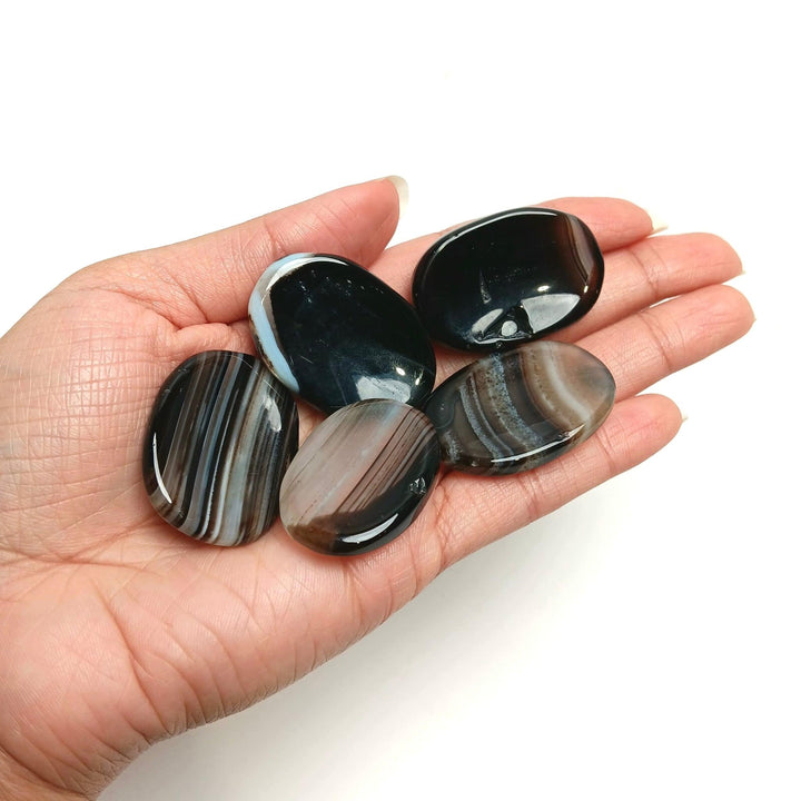Onyx Worry Stone - The Harmony Store