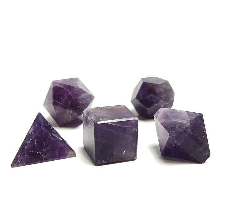 Quartz Platonic Solids - The Harmony Store