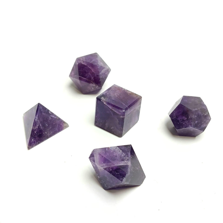 Quartz Platonic Solids - The Harmony Store