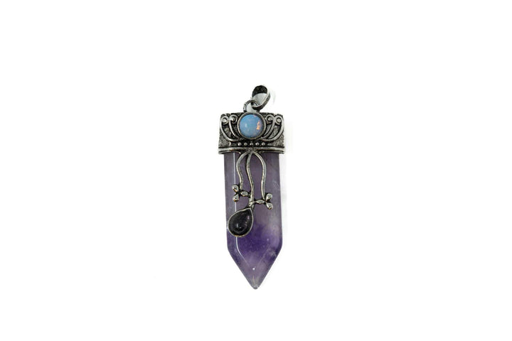 Amethyst Sword Pendant Amethyst