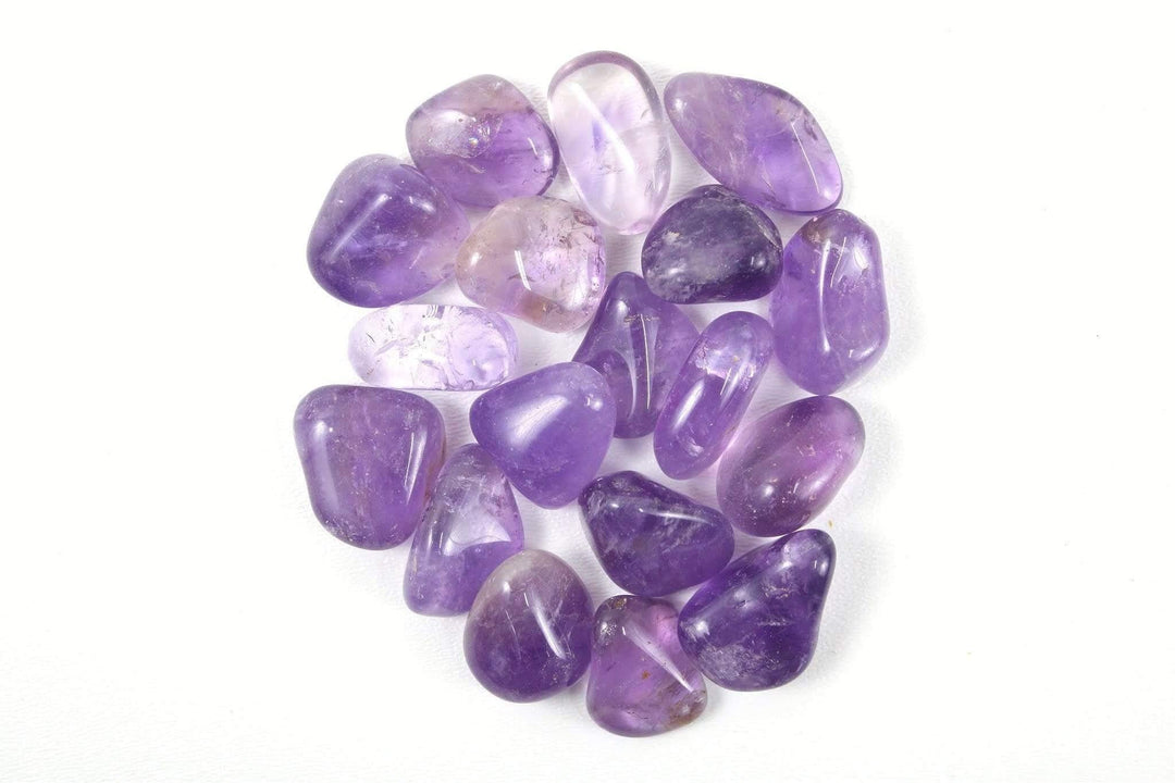 Amethyst Tumbled Stone Crystal Tumbled