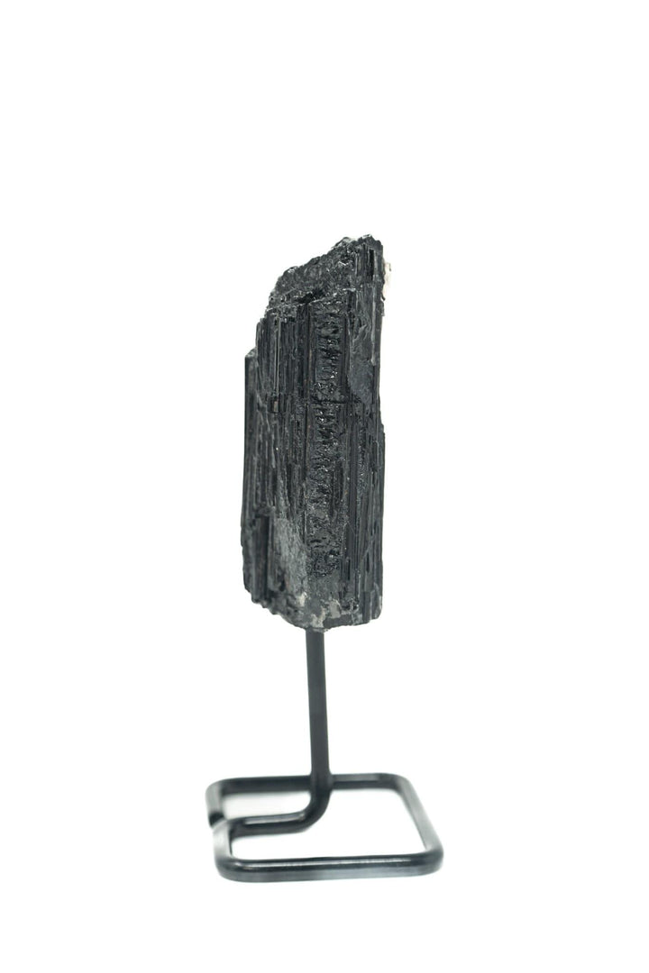 Black Tourmaline On Pin Large Black Tourmaline