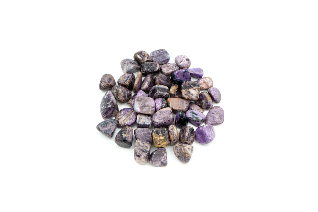 Charoite Tumbled Stone Crystal Tumbled