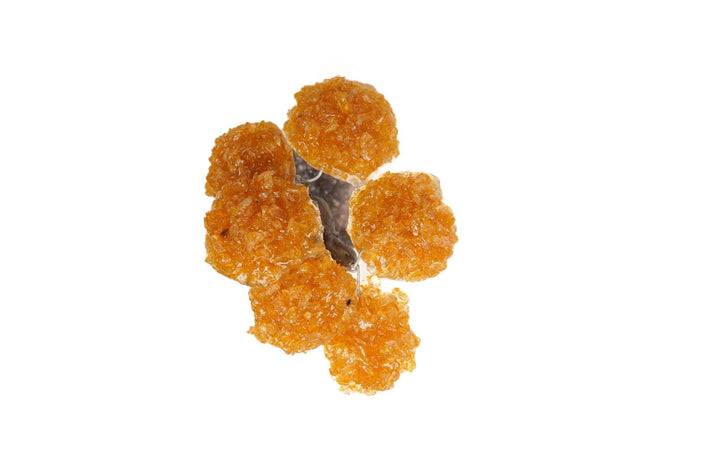 Citrine Flower Tree on Amethyst Base
