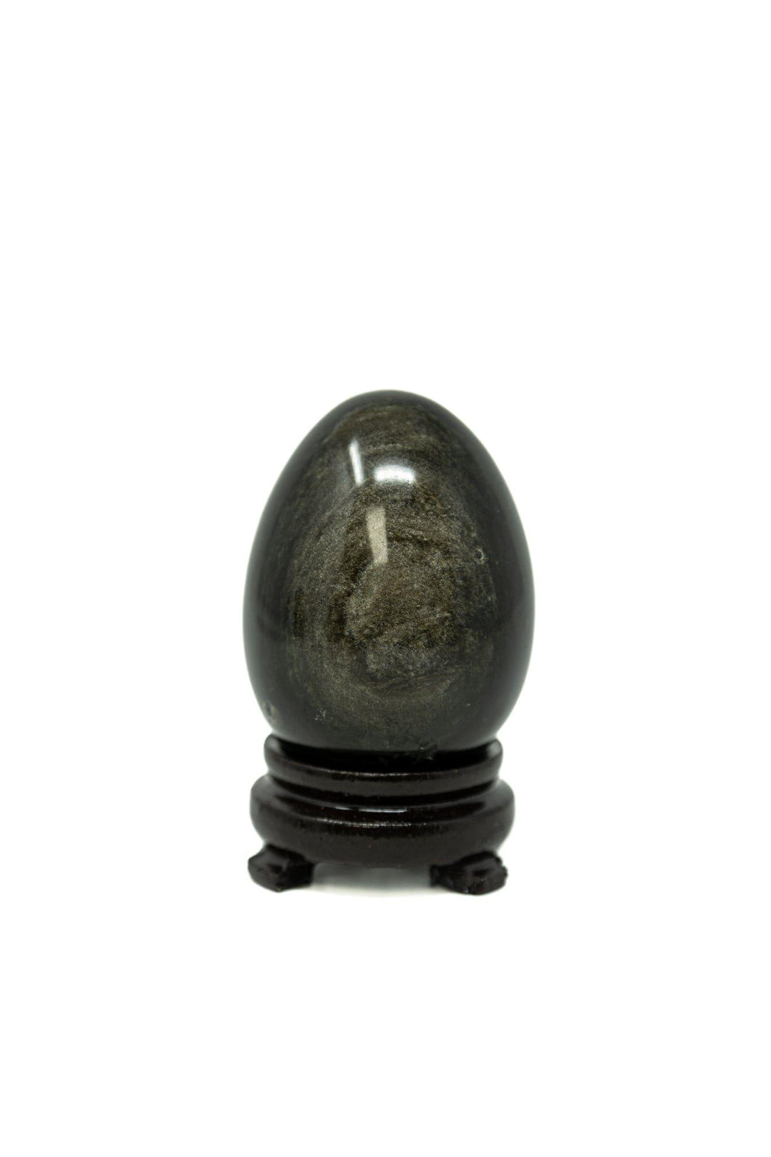Golden Obsidian Egg Crystal Eggs