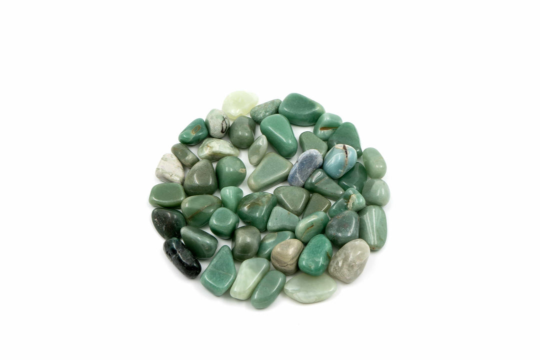 Green Aventurine Tumbled Stone Crystal Tumbled