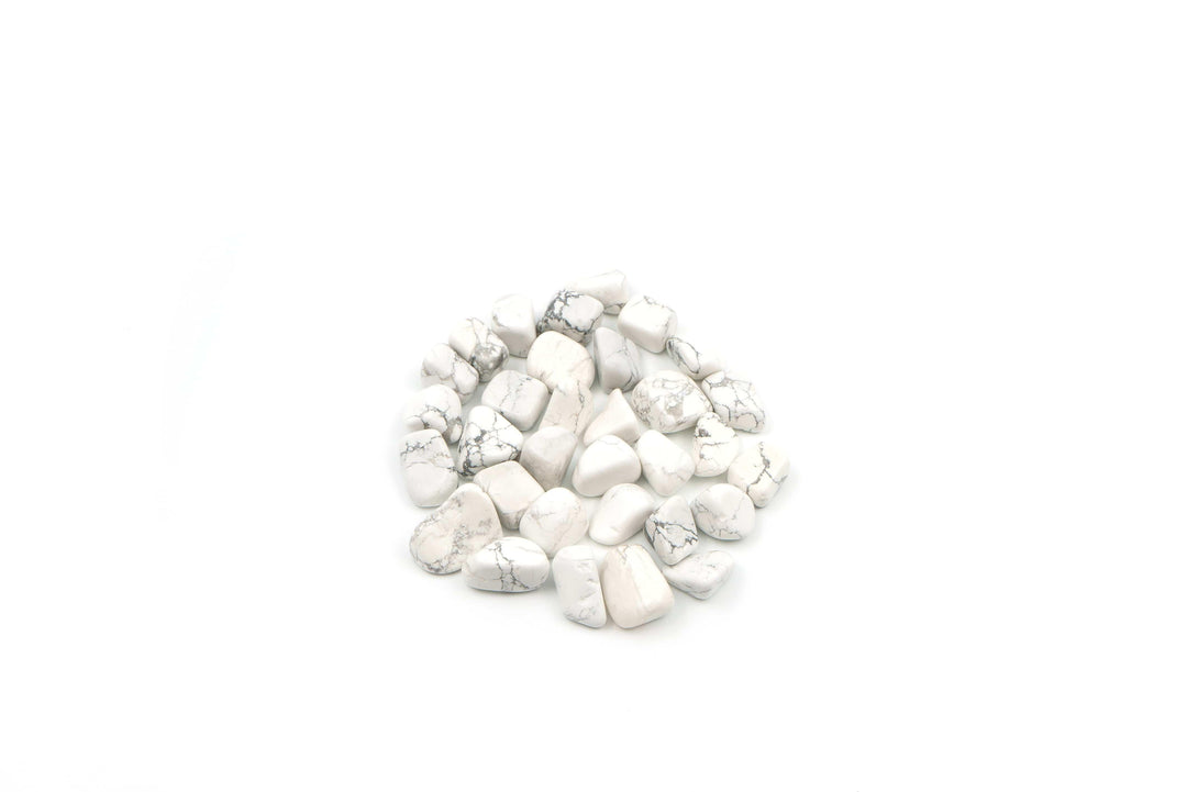 Howlite Tumbled Stone Crystal Tumbled