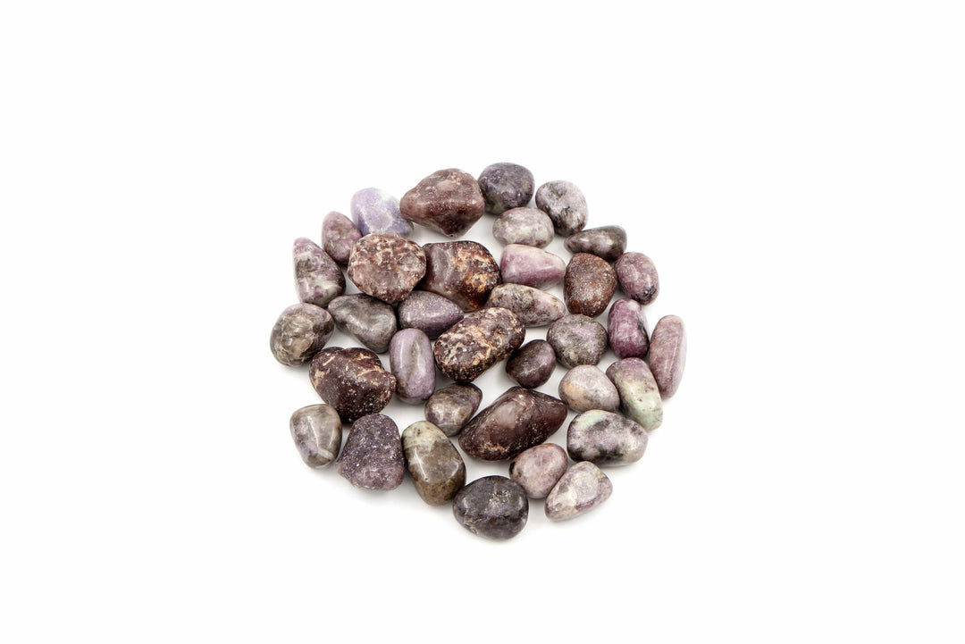 Lepidolite Tumbled Stone Crystal Tumbled