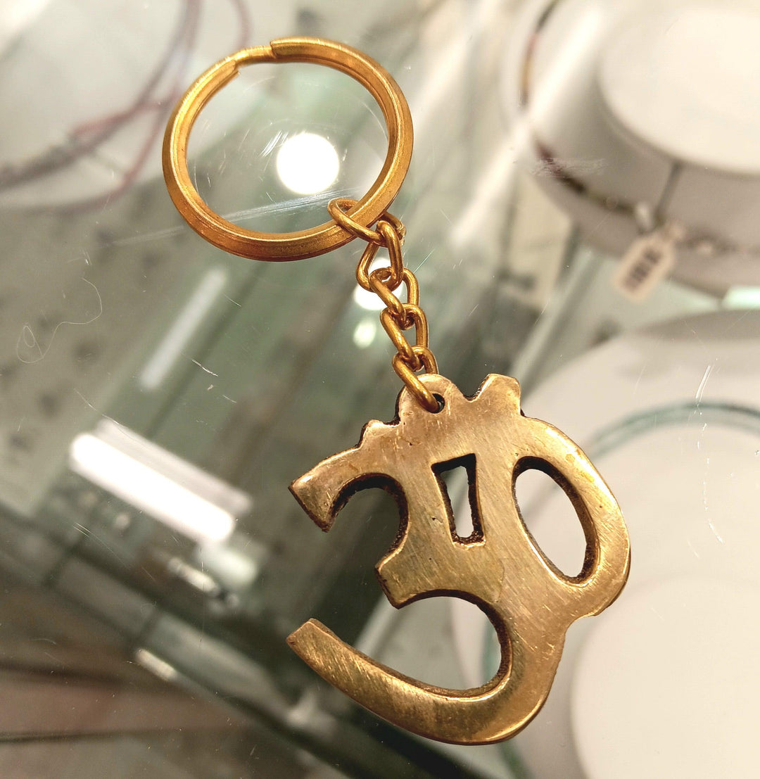 OM keychain - The Harmony Store Crystal Shop Miami
