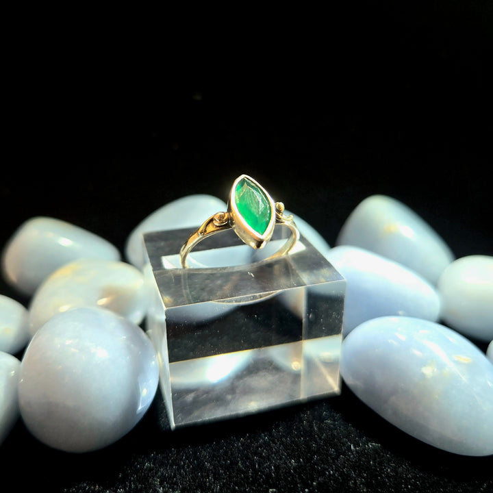 Green Onyx Ring