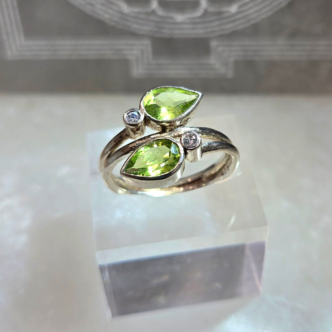 Peridot Sterling Silver Ring