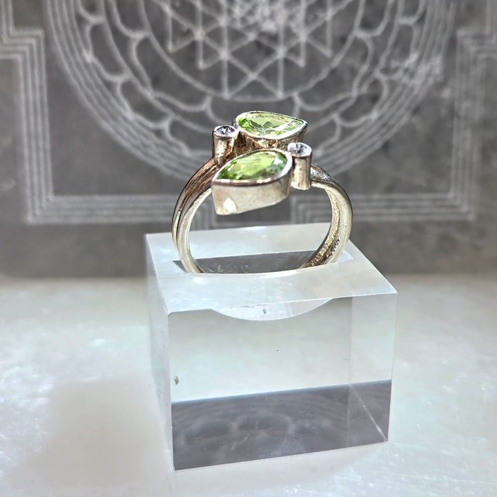 Peridot Sterling Silver Ring