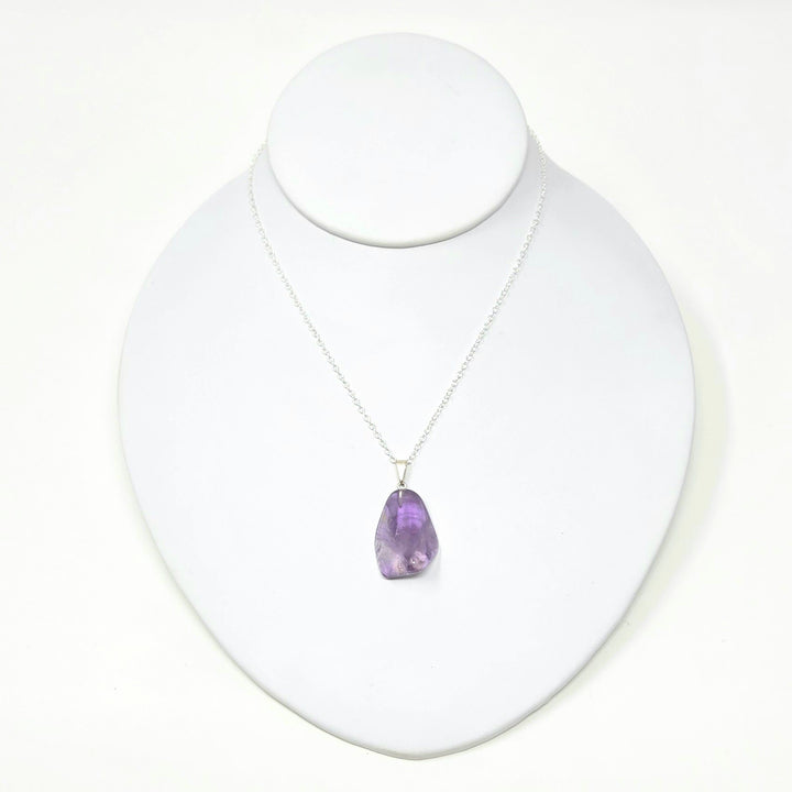 Amethyst Tumbled Pendant (Brazil)