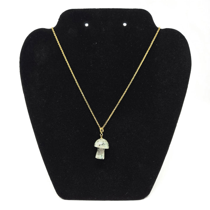 Dalmatian Mushroom Pendant 3/4"