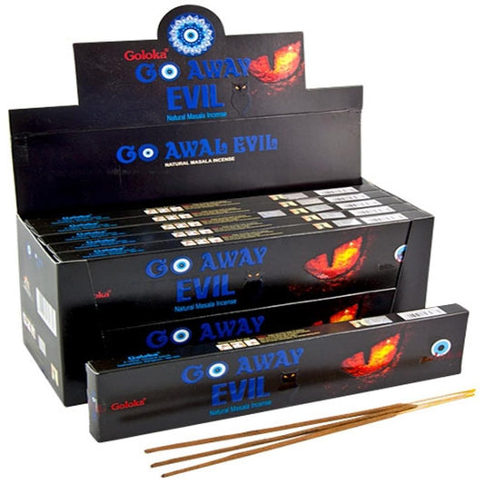 Go Away Evil Natural Masala Incense (15g)