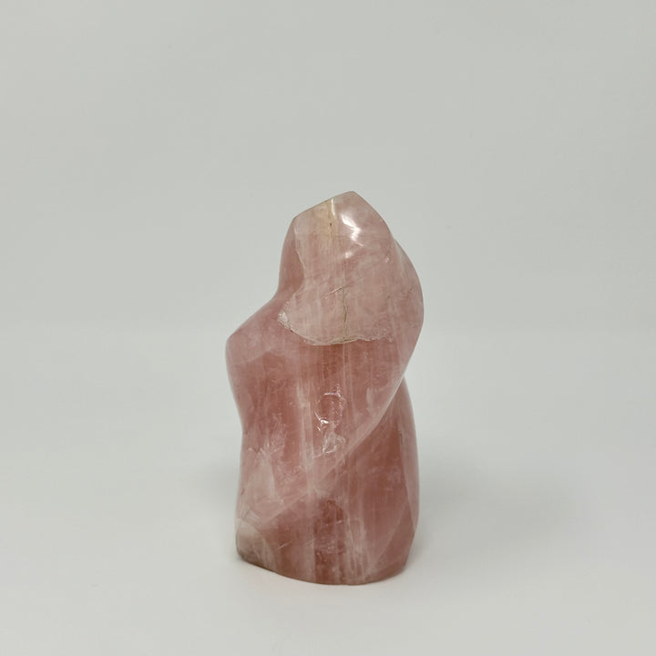 Rose Quartz Flame (Madagascar)
