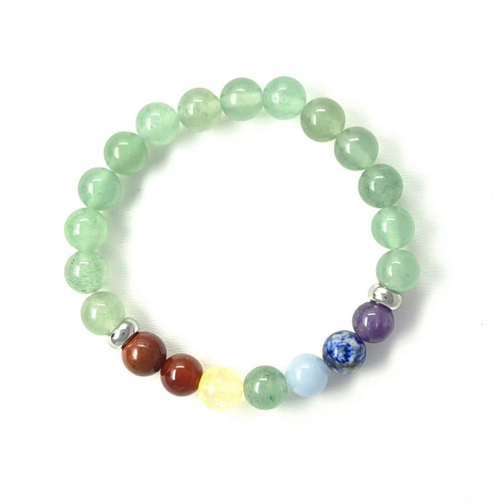 7 Chakra Green Aventurine Bracelet | The Harmony Store Bracelet