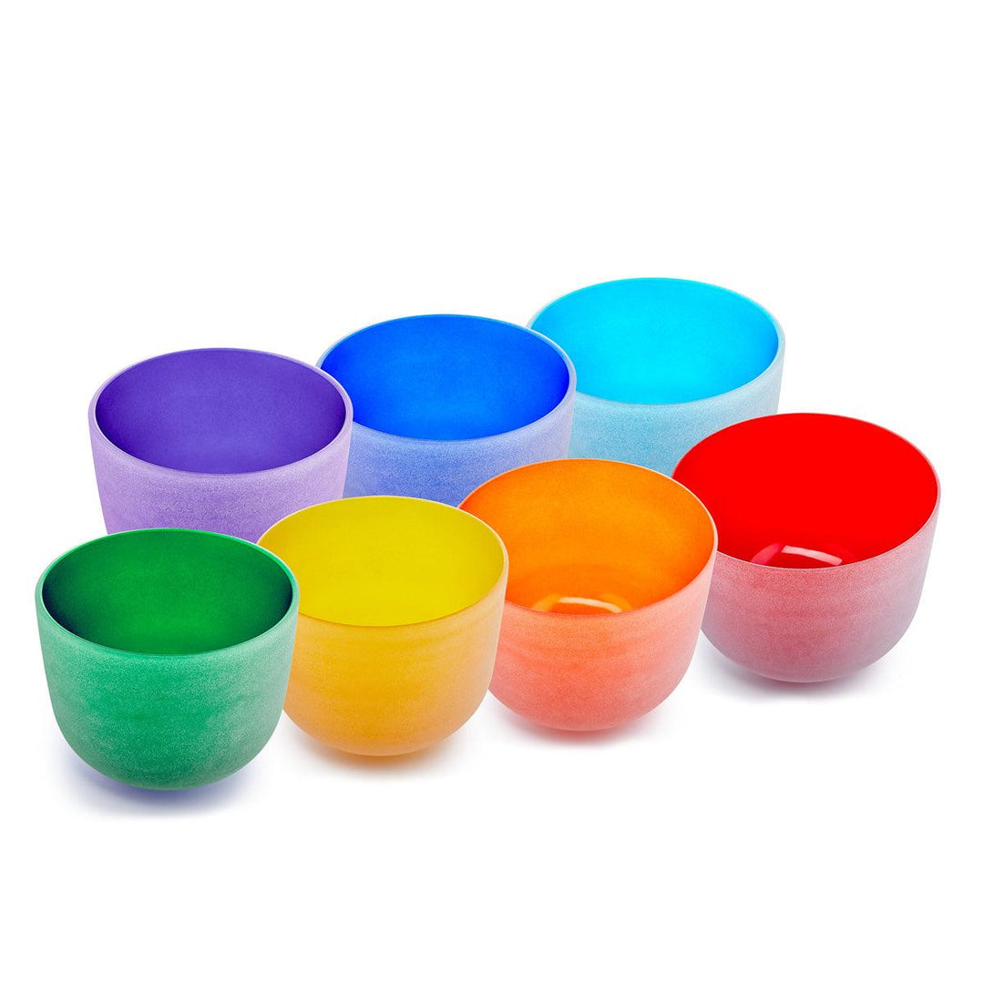 7 Chakra Quartz Singing Bowl Set | The Harmony Store Singing Bowl