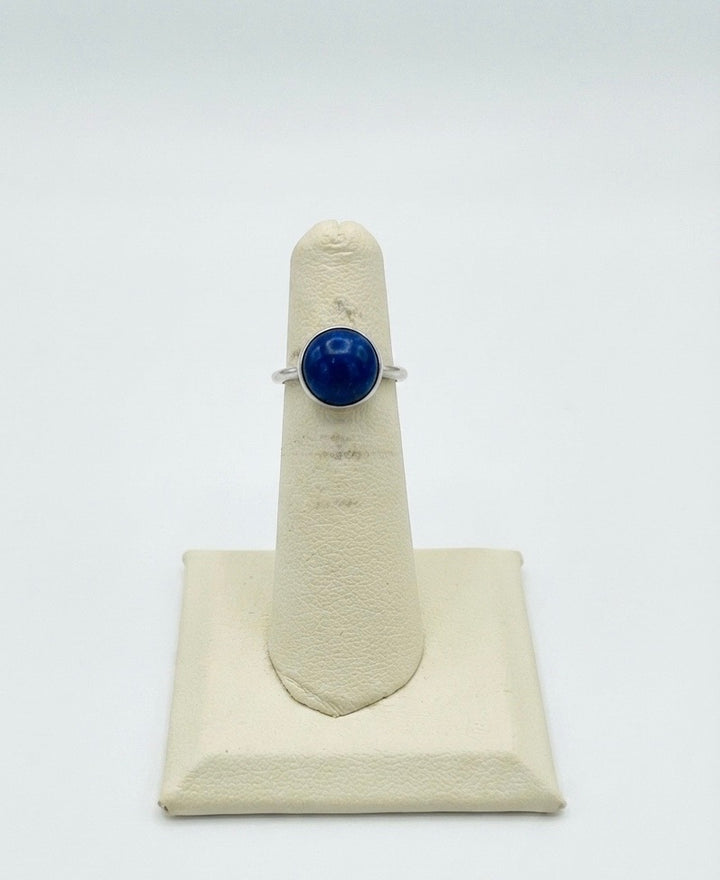 Lapis Lazuli Sterling Silver Ring (Small)
