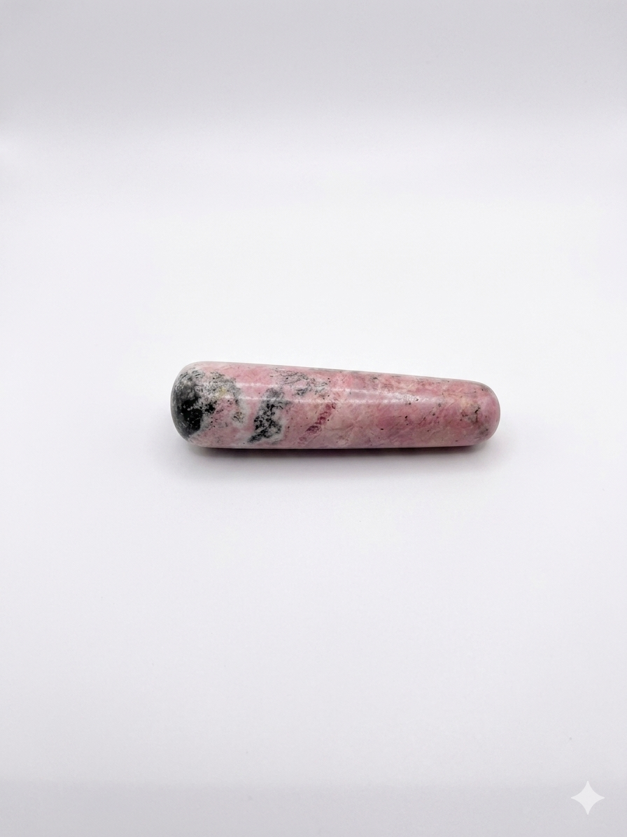 Rhodonite Massage Point (Peru)