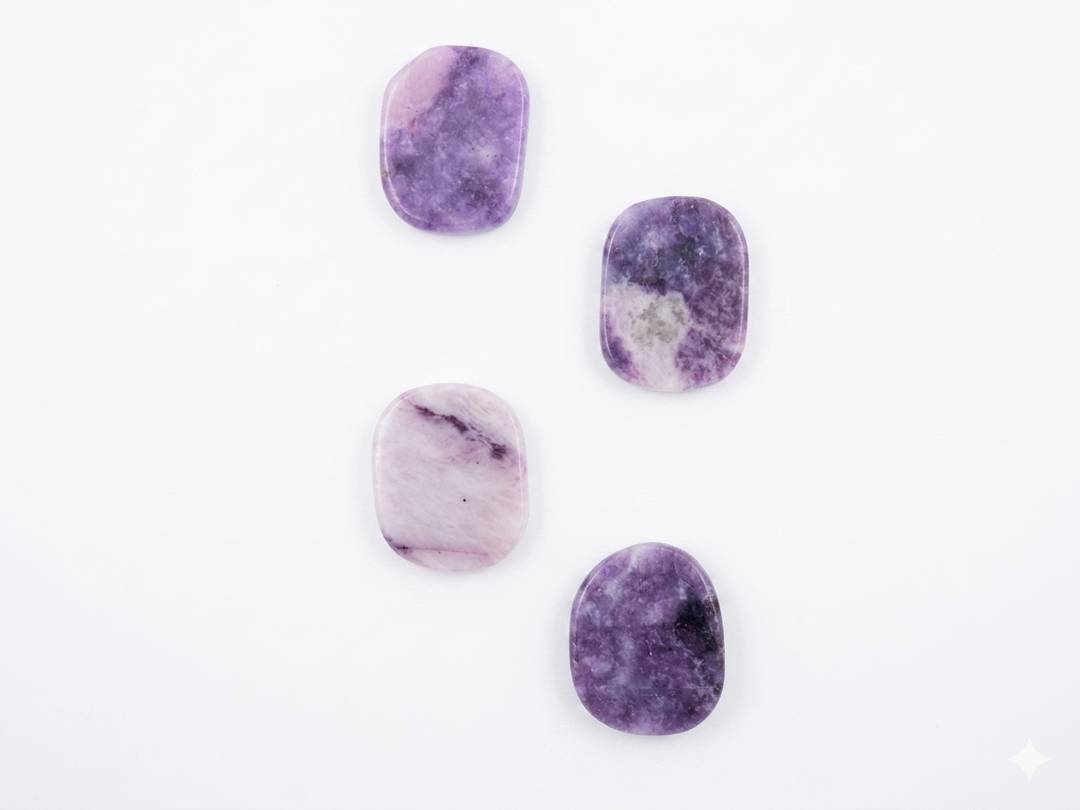 Lepidolite Smooth Stone