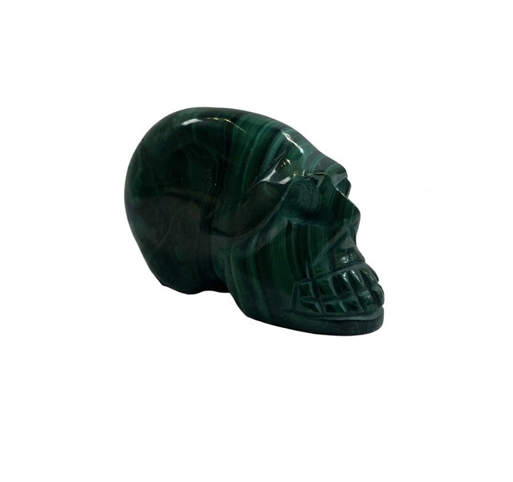 Malachite Skull