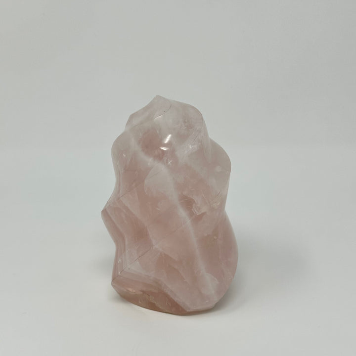 Rose Quartz Flame (Madagascar)