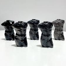 Crystal Human Torso Body Sculpture | Energy &amp; Balance Decor