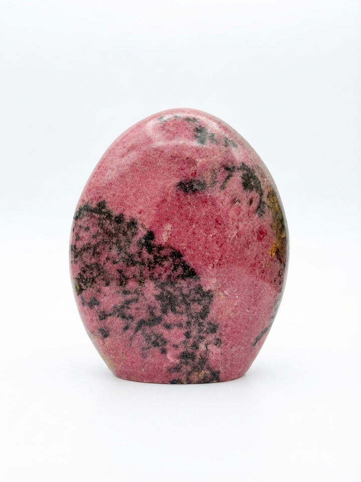 Rhodonite Freeform Madagascar Rose Pink Crystal