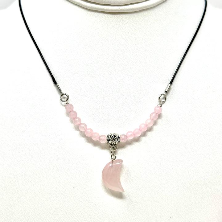 Moon Choker With Black Cord