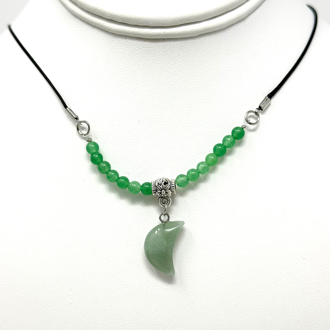 Moon Choker With Black Cord