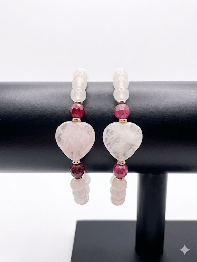 Love Magnet Rose Quartz Bracelet