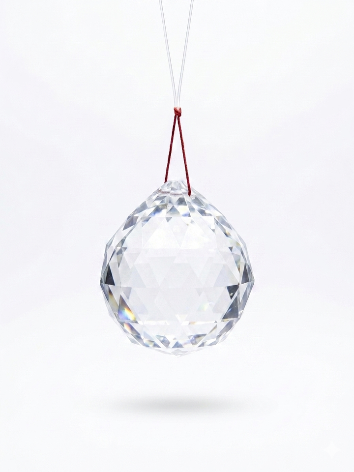 Hanging Feng Shui Crystal Ball Suncatcher